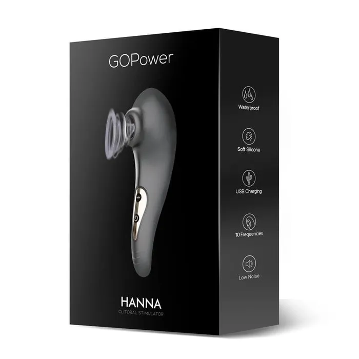 GoPower Vibrators GoPower Hanna Succhiaclitoride GoPower Vibrators GoPower Hanna Succhiaclitoride