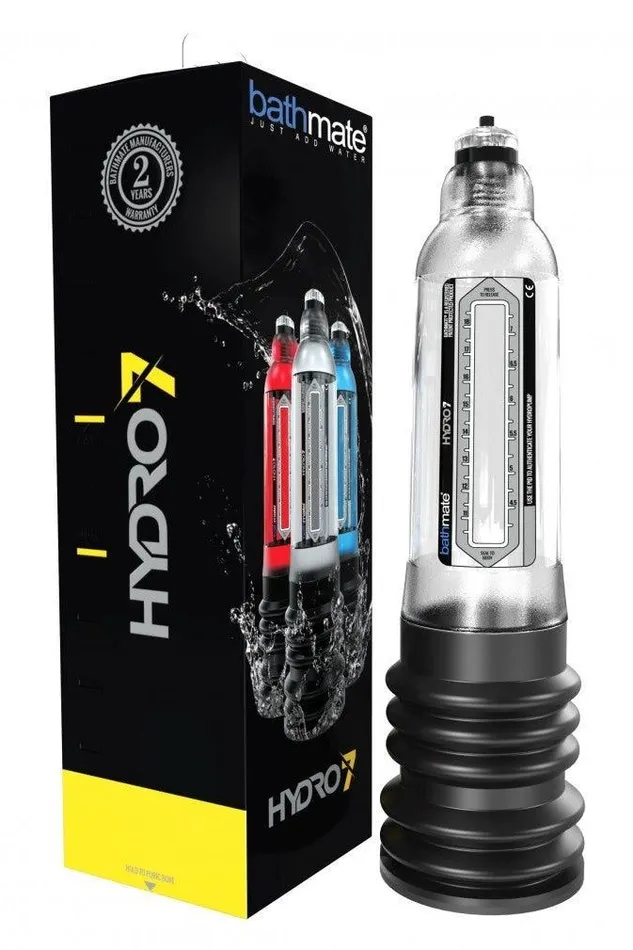 Hydro7 Penis Pump Clear Sd Male Sex Toys