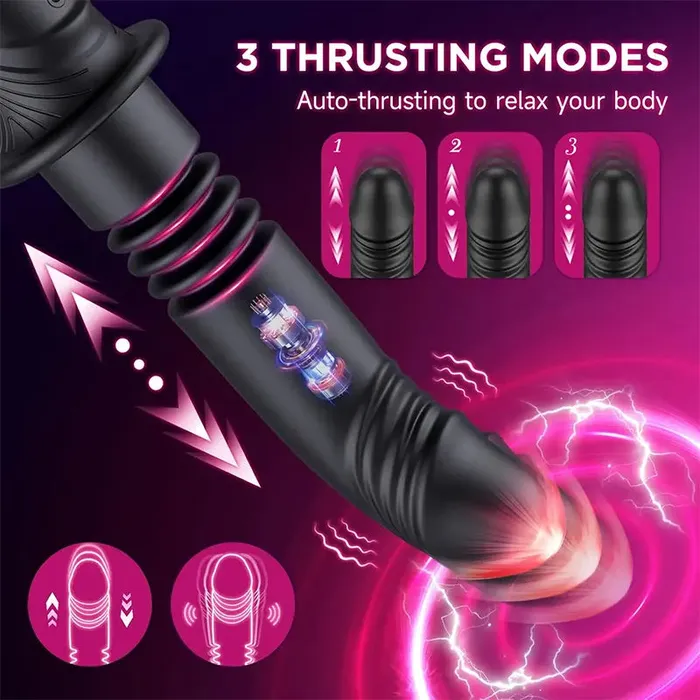 OOTYEMO Vibrators Katana GSpot Thrusting Vibrator