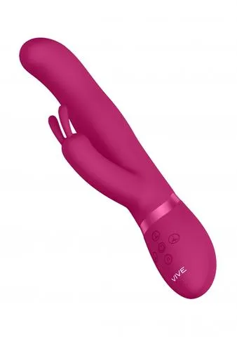 Shots Toys VIVE Rotating Beads Rabbit Izara Pink Vibrators