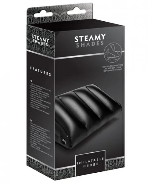 Steamy Shades Inflatable Wedge Black Steamy Shades Anal