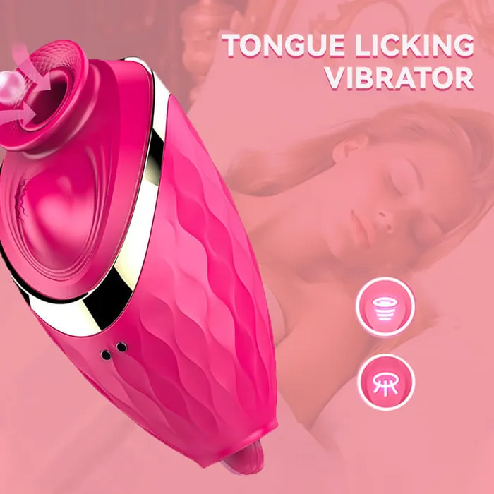 Vibrators OOTYEMO Tongue Sucking Vibrator