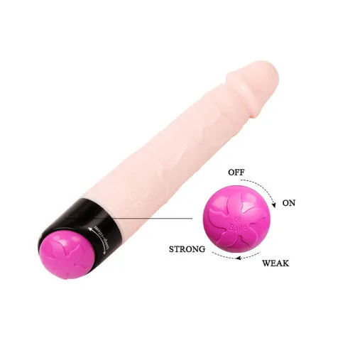 Baile Sex Toy Female Sex Toys Vibrating Dildo with Rotation Function 24 cm