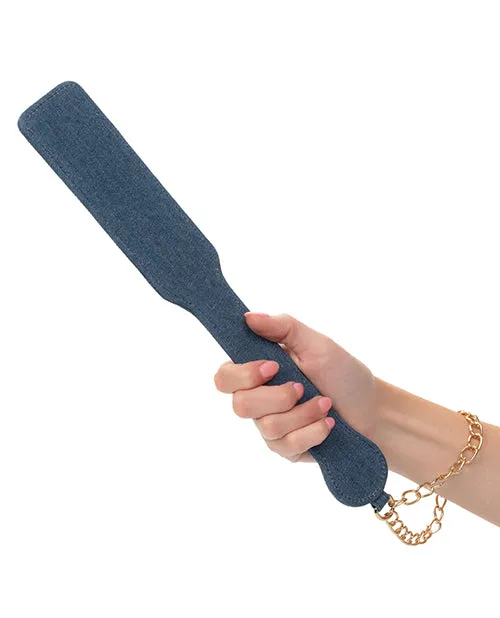 California Exotic Novelties Vibrators Ride em Premium Denim Collection Paddle