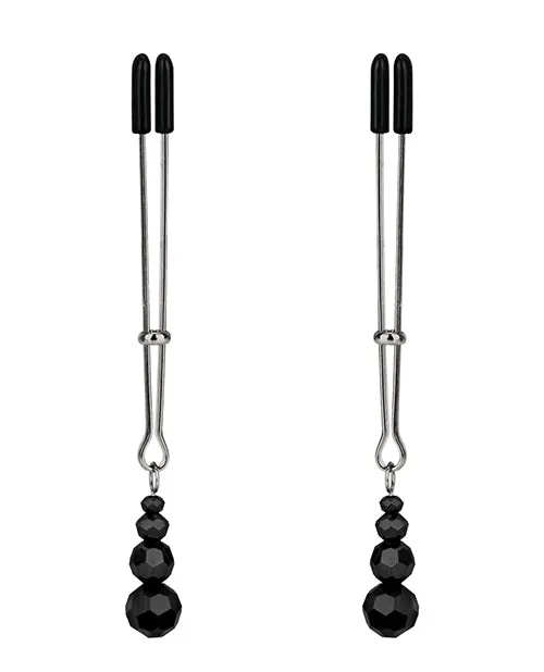Electric Eel INC Female Sex Toys Lux Fetish Adjustable Tweezers Nipple Clips
