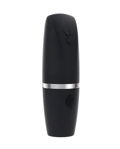 Playboy Pleasures Excursion Clitoral Suction Vibe Black Evolved Novelties INC Female Sex Toys Playboy Pleasures Excursion Clitoral Suction Vibe Black Evolved Novelties INC Female Sex Toys