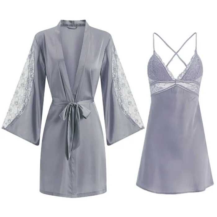 Taras Teazers Anal Robe Nightdress Sleepwear Set