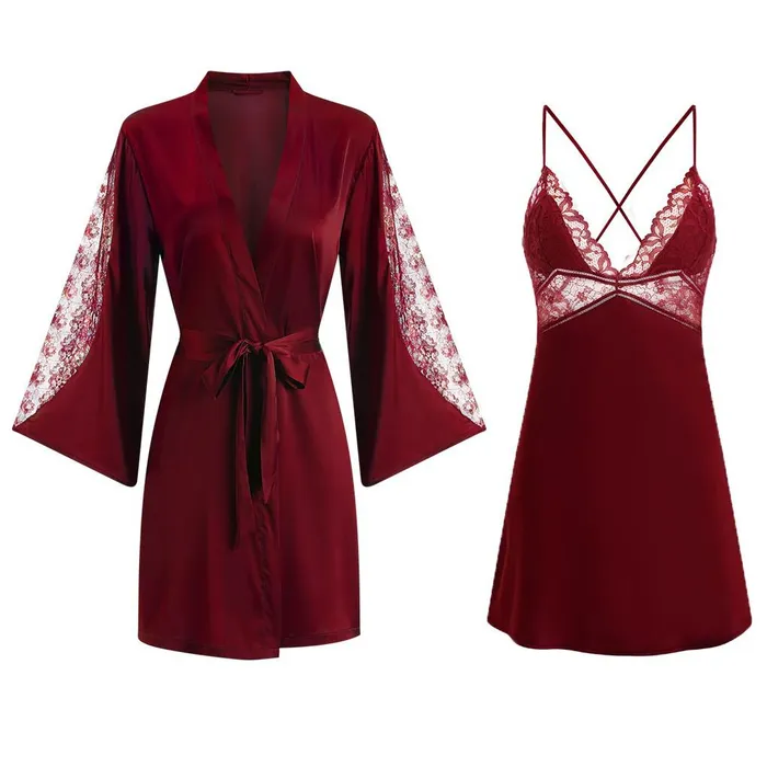 Taras Teazers Anal Robe Nightdress Sleepwear Set