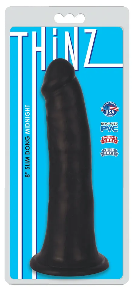 Dildos Curve Toys Thinz 8 Inch Slim Dildo Dildos Curve Toys Thinz 8 Inch Slim Dildo