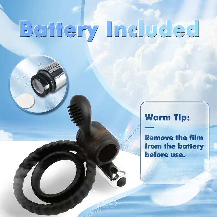 Male Sex Toys 3 in 1 Male Penis Ring Vibrators for Erection Enhancing Sohimi Male Sex Toys 3 in 1 Male Penis Ring Vibrators for Erection Enhancing Sohimi