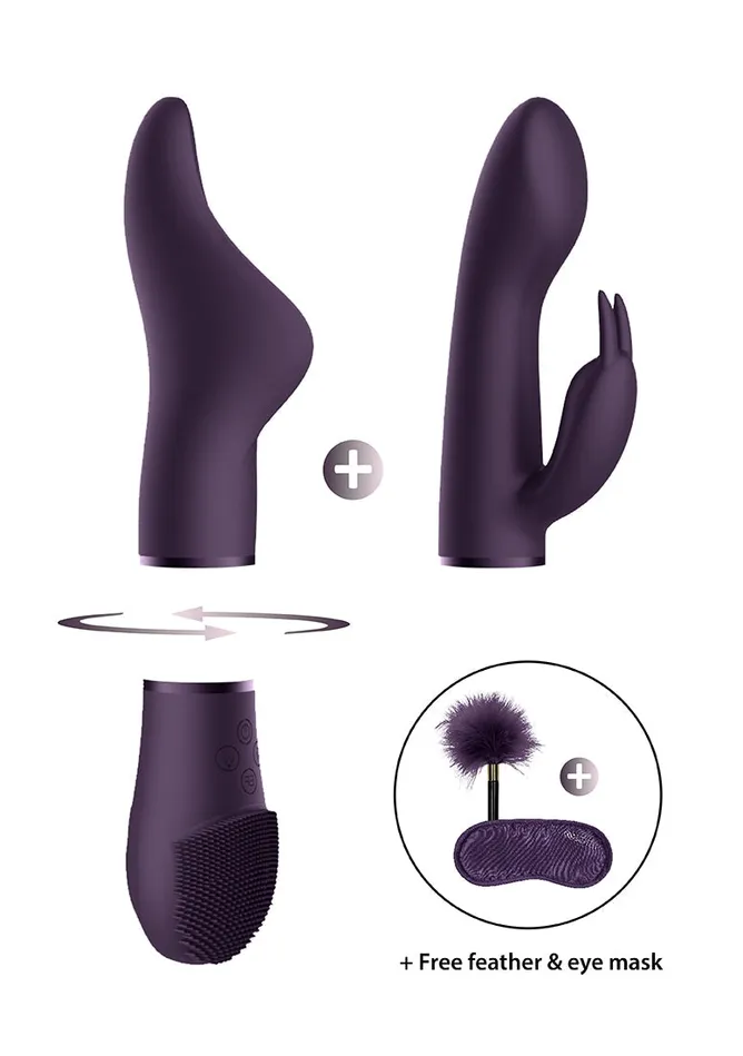 Vibrators Pleasure Kit 1 Purple Shots America