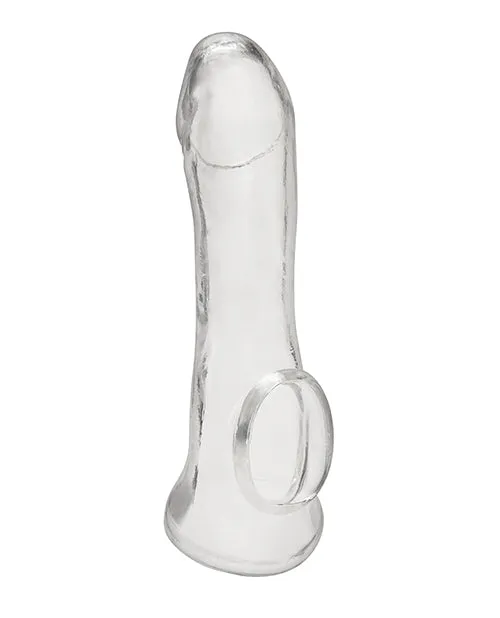 Blue Line C B 625 Transparent Penis Enhancing Sleeve Extension Clear Blue Line Male Sex Toys