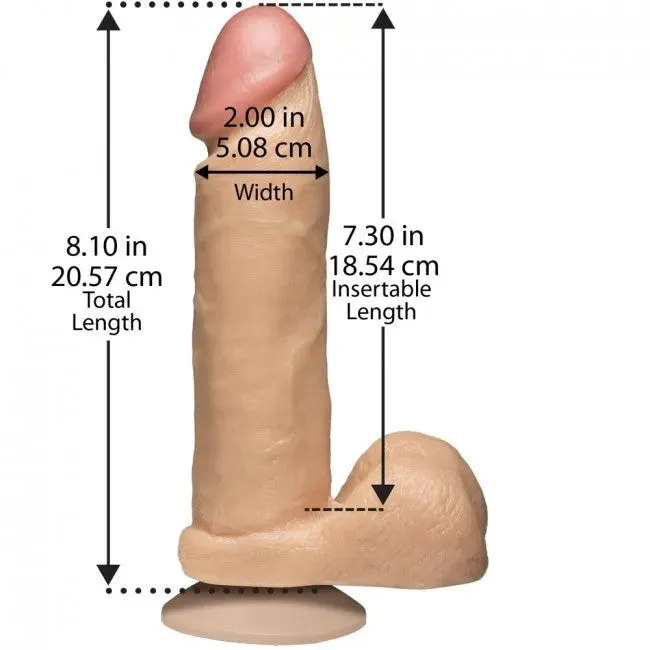 Doc Johnson Dildos Doc Johnson Realistic Cock 8 Inch