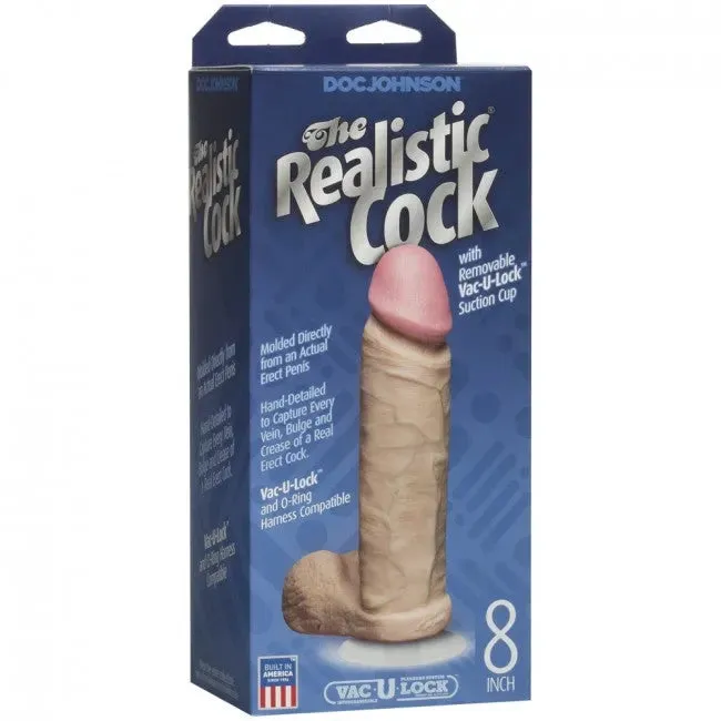 Doc Johnson Dildos Doc Johnson Realistic Cock 8 Inch