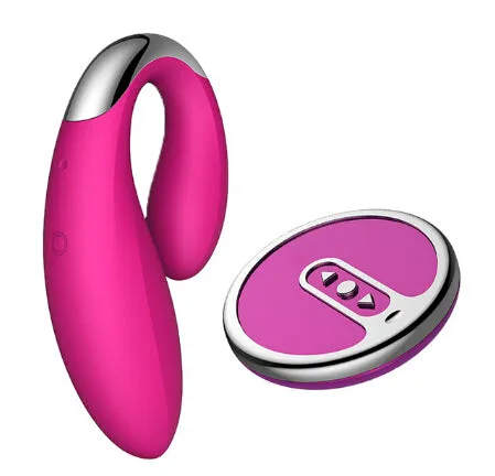 Female Sex Toys Own Pleasures Curved Dual Vibrator Wireless 10 Speed