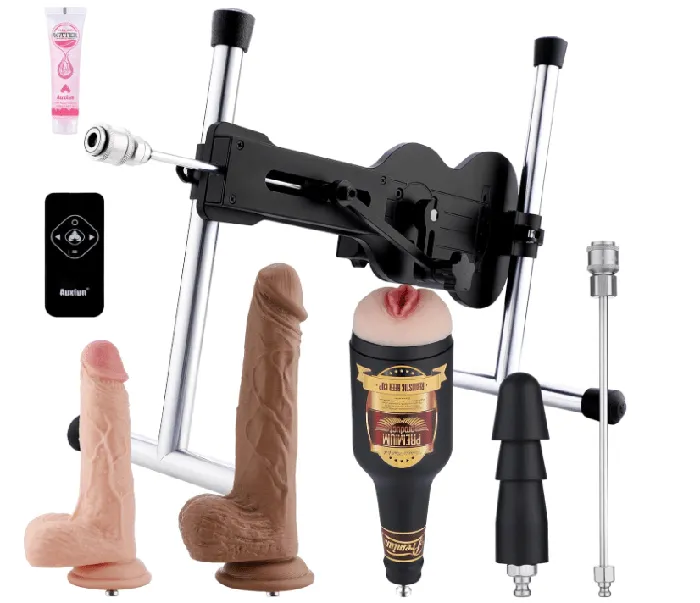 Female Sex Toys Own Pleasures New Arrival Sex Machine with 7 Attachments