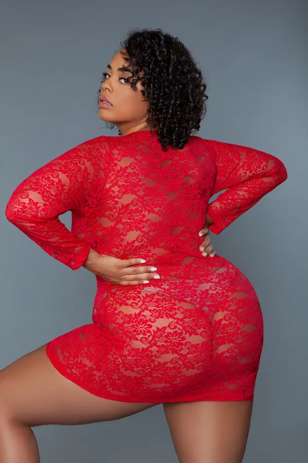 Lynn Chemise Red Be Wicked Vibrators