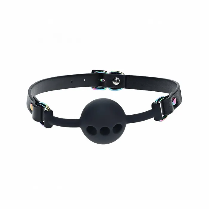 Shots Male Sex Toys Ouch Venice Collection Silicone Ball Gag