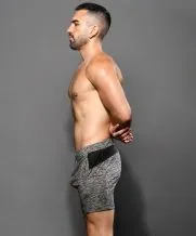 Vibrators Andrew Christian Stretch VPL Gym Mesh Shorts Vibrators Andrew Christian Stretch VPL Gym Mesh Shorts