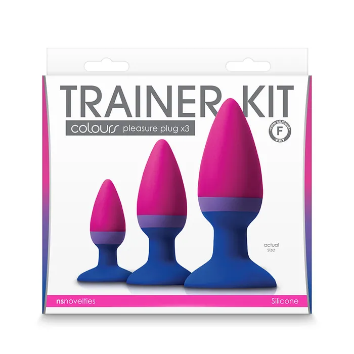 Anal New Sensations Novelties Inc Colours Trainer Kit Multicolor