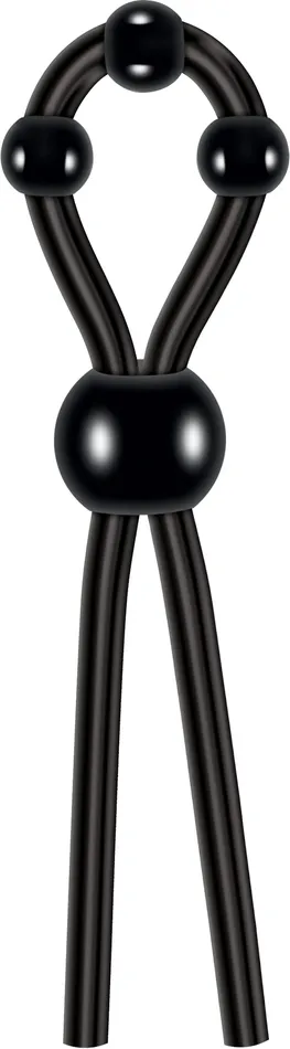 Anal Ultimate Silicone Lasso Black Zero Tolerance