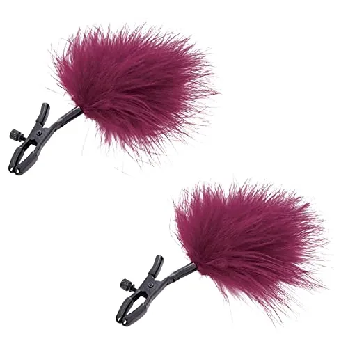 Couples Sex and Mischief Sex Mischief Enchanted Feather Nipple Clamps