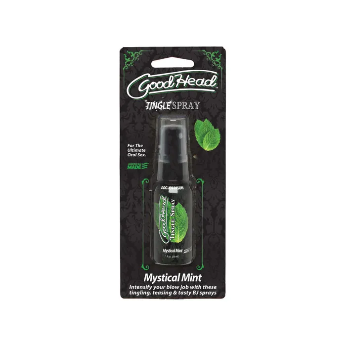 Goodhead Tingle Spray Mint 1 Floz Doc Johnson Vibrators