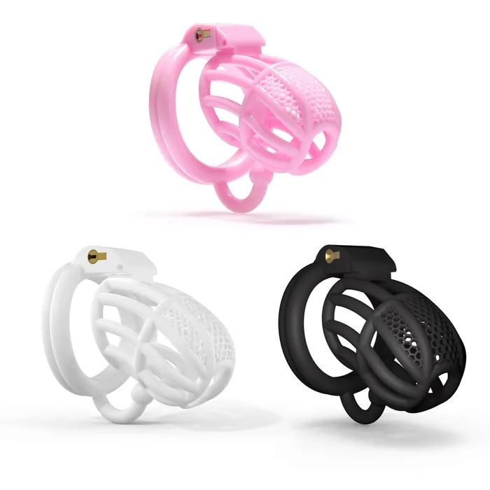 High Quality 20 Mini Sex Beehive Chastity Device Kit CHASTITY CAGE CO Male Sex Toys