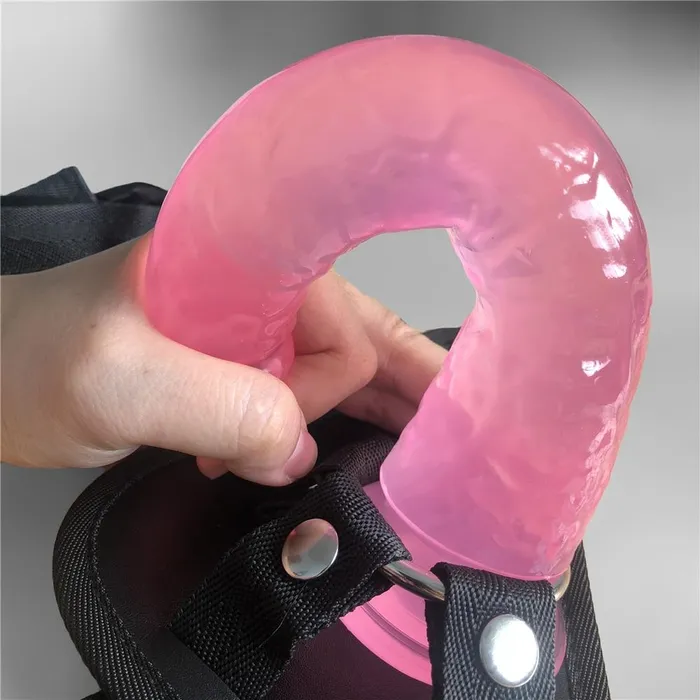 House of Dasein Female Sex Toys Strap Ons Realistic Jelly Dildo Adjustable Strapon Harness Couples On