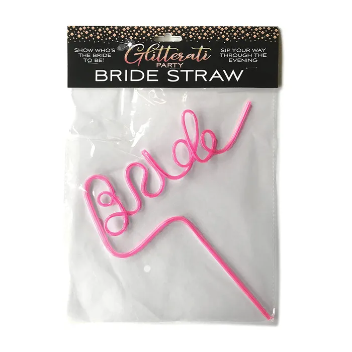 Little Genie Productions Glitterati Bride Straw Vibrators