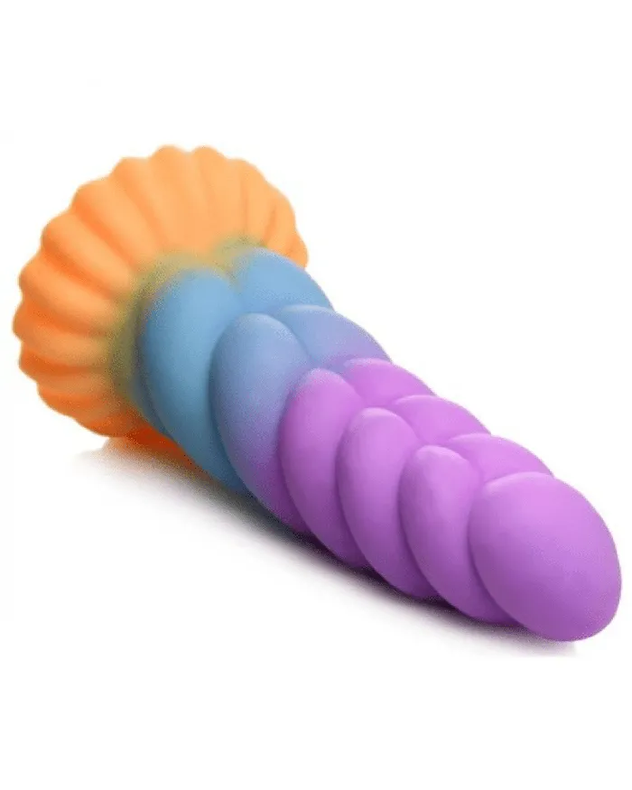 Mystique Thick 8 Inch Silicone Unicorn Dildo XR Brands Anal