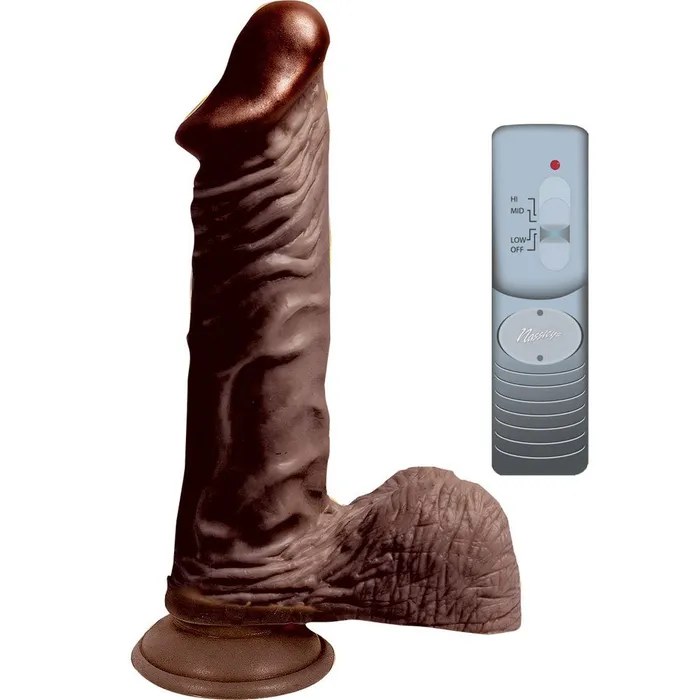 Nasstoys Vibrators Lifelike Vibrating Black King