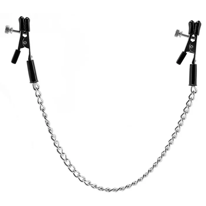 pink cherry Male Sex Toys Spartacus Alligator Tip Clamp with Link Chain