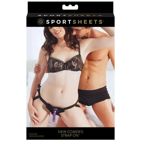 Sportsheets Female Sex Toys New Comers Strapon and Dildo Set
