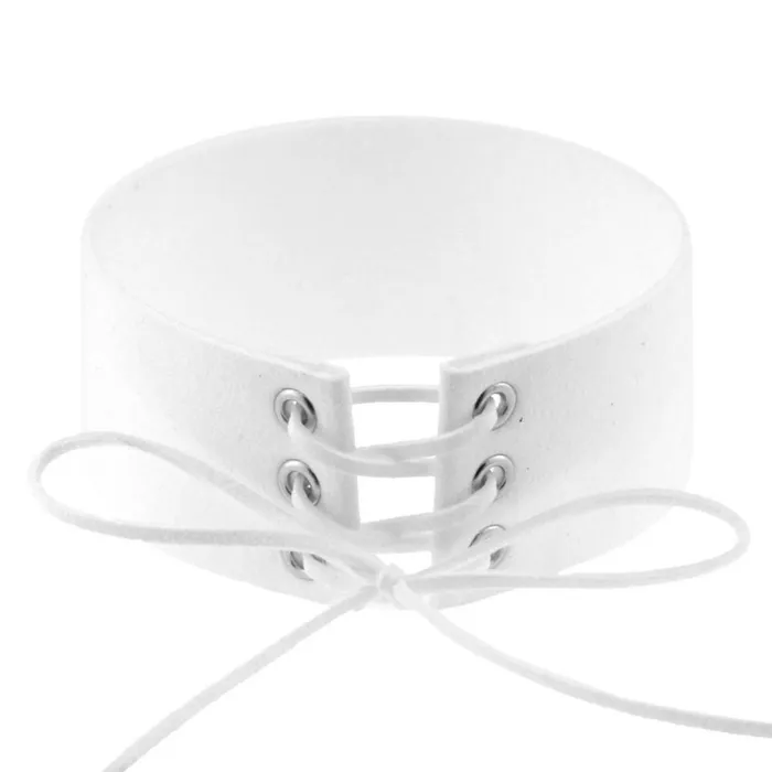 Vibrators CHASTITY CAGE CO Velvet Sissy Choker