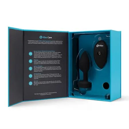 Anal bVibe Vibrating Jewel Plug bVibe