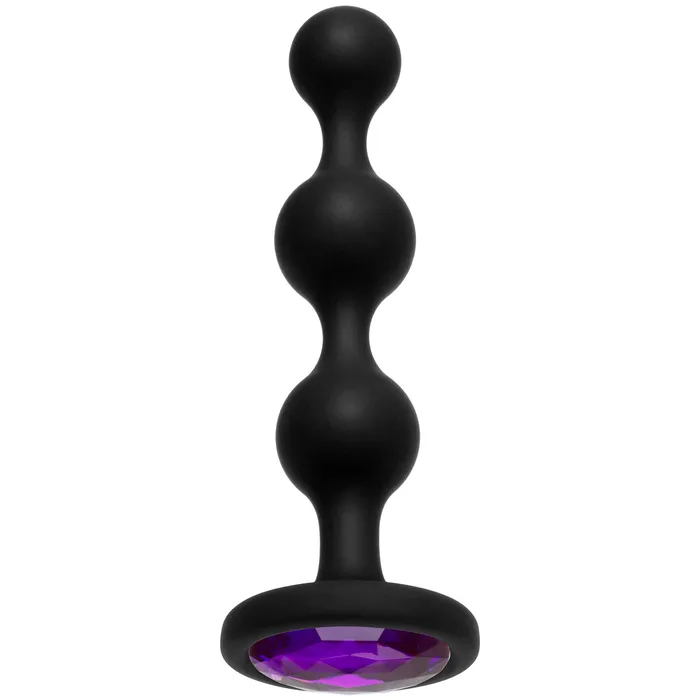 Doc Johnson Anal Booty Bling Wearable Silicone Beads Purple Doc Johnson Anal Booty Bling Wearable Silicone Beads Purple