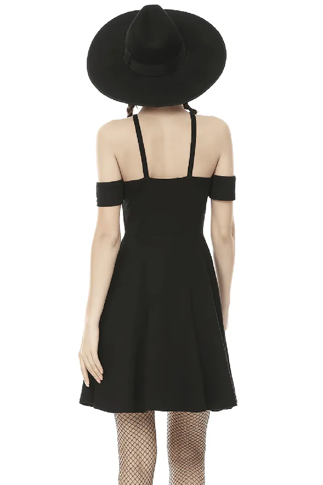 EVEs SECRETS Male Sex Toys Elegant OffShoulder Dress with Crisscross Straps