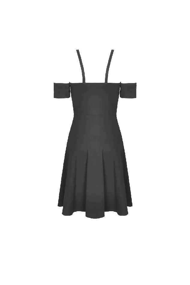 EVEs SECRETS Male Sex Toys Elegant OffShoulder Dress with Crisscross Straps