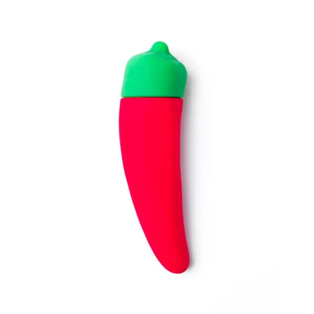 Female Sex Toys Emojibator Chili Pepper Emoji Vibrator Pixelrise LLC
