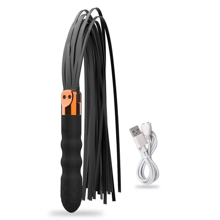 Female Sex Toys EVEs SECRETS TwoinOne BDSM Slave Whip with Multispeed Vibrator Fetish Sex Toys for Women and Men