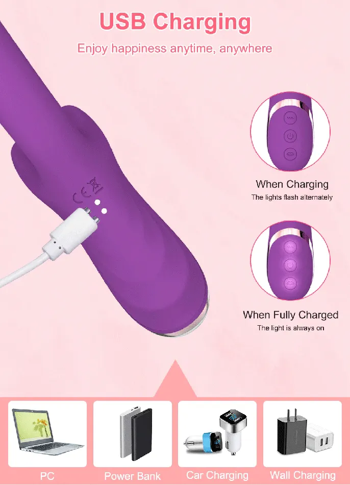 Female Sex Toys Rabbit Vibrator with Clitoral Suction Function 2 in 1 GSpot and Clitoral Mastrubator for Women EVEs SECRETS