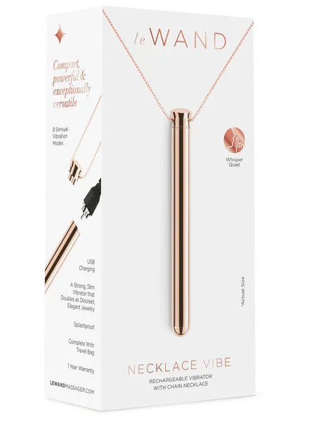 LE WAND CHROME NECKLACE VIBE LE WAND Vibrators
