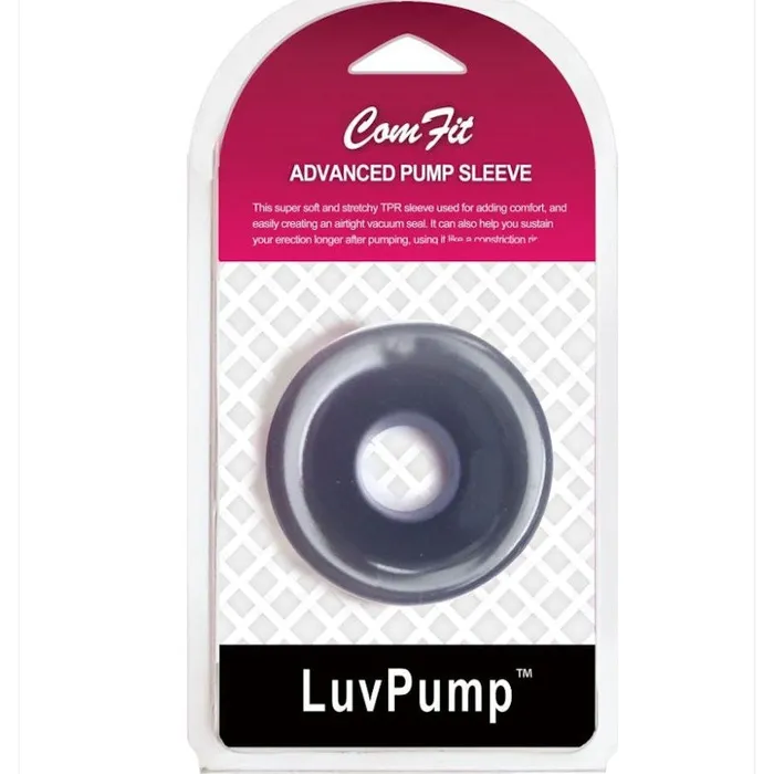 LuvPump Silicone Donut Cushion Clear for Pump Cylinder 235in 26in Dia Large Clear Anal