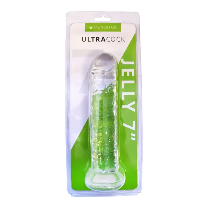 Me You Us Dildos Clear Jelly Dong Lifelike Translucent Dildo with Flexible Design