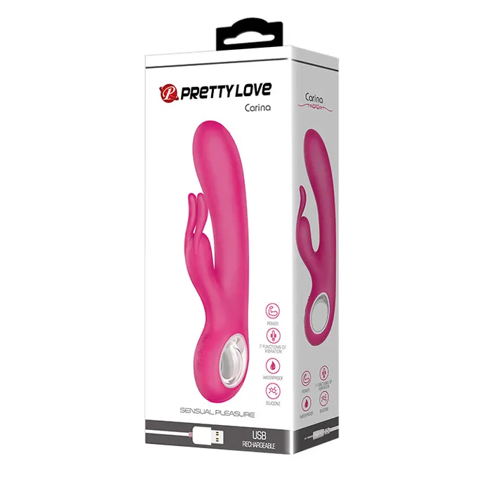 Metro Vibrators Rechargeable Rabbit Vibe Carina Pretty Love