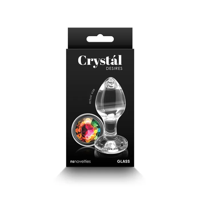NS NOVELTIES Anal CRYSTAL DESIRES RAINBOW GEM PLUG