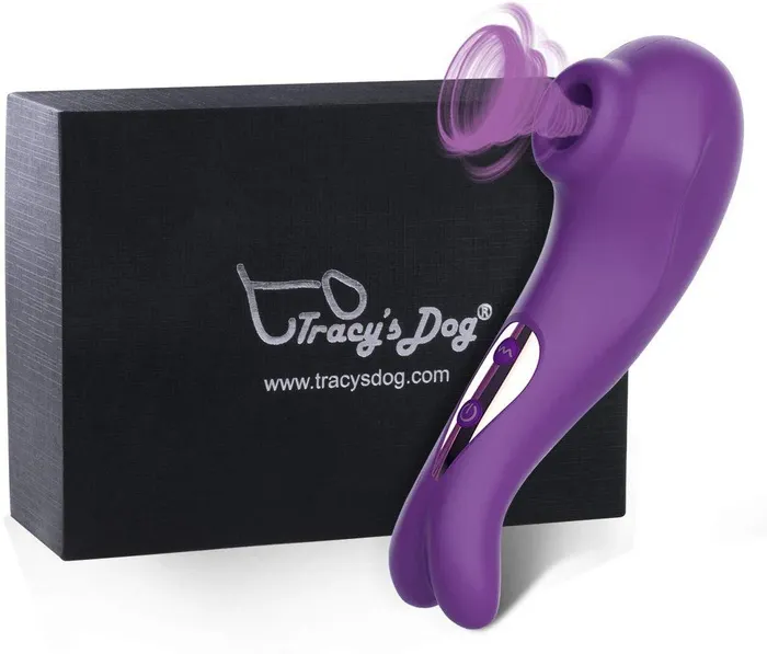 Tracys Dog Suction Massager PCat Vibrator Tracys Dog Female Sex Toys