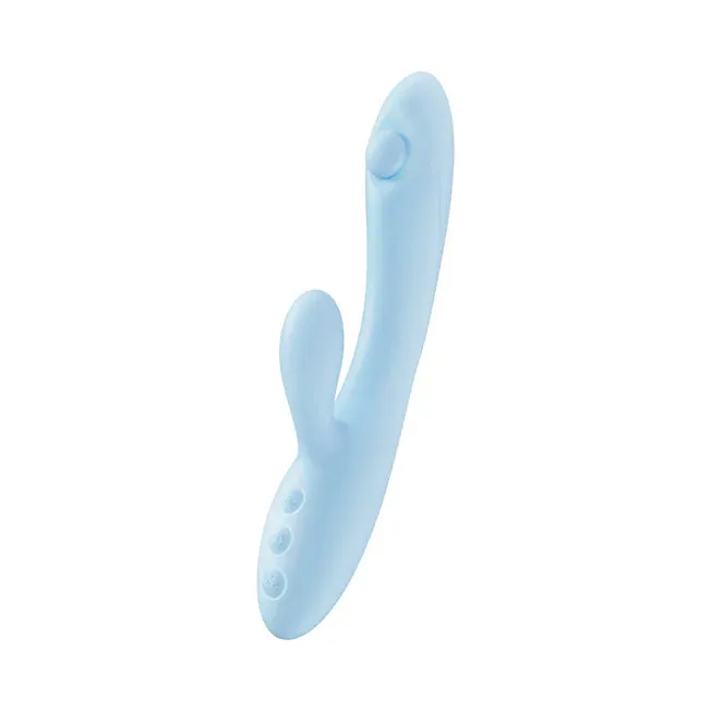 Vibrators Play With Me Moondust Dual Stimulator Magic Blue Blush